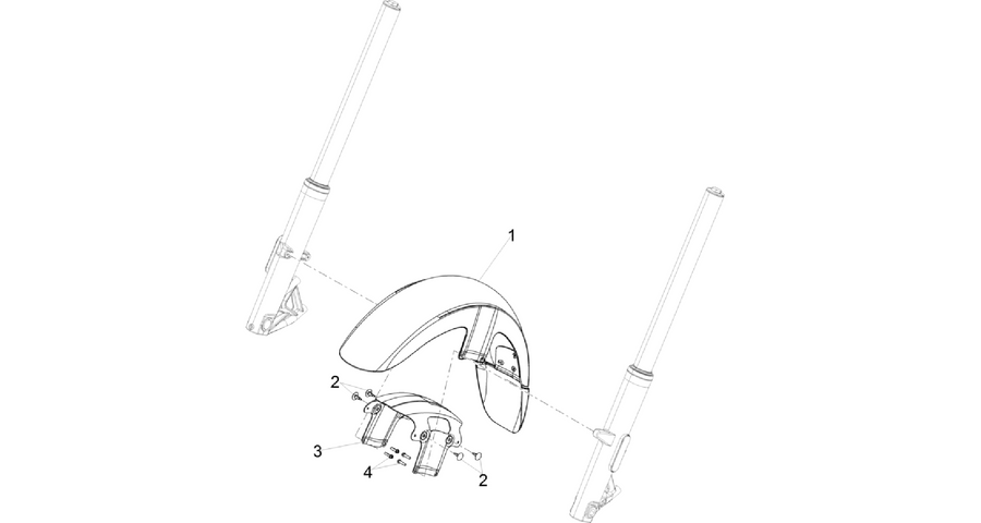 Front mudguard-Pillar