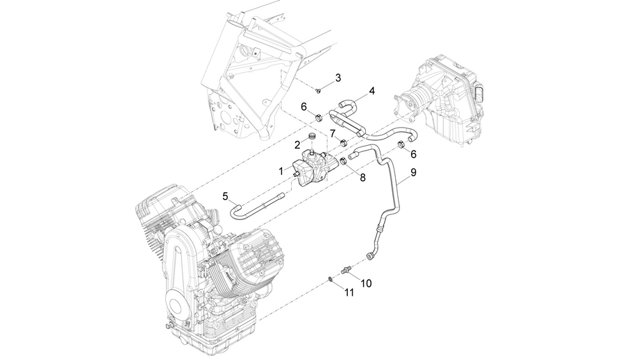 Blow-by system