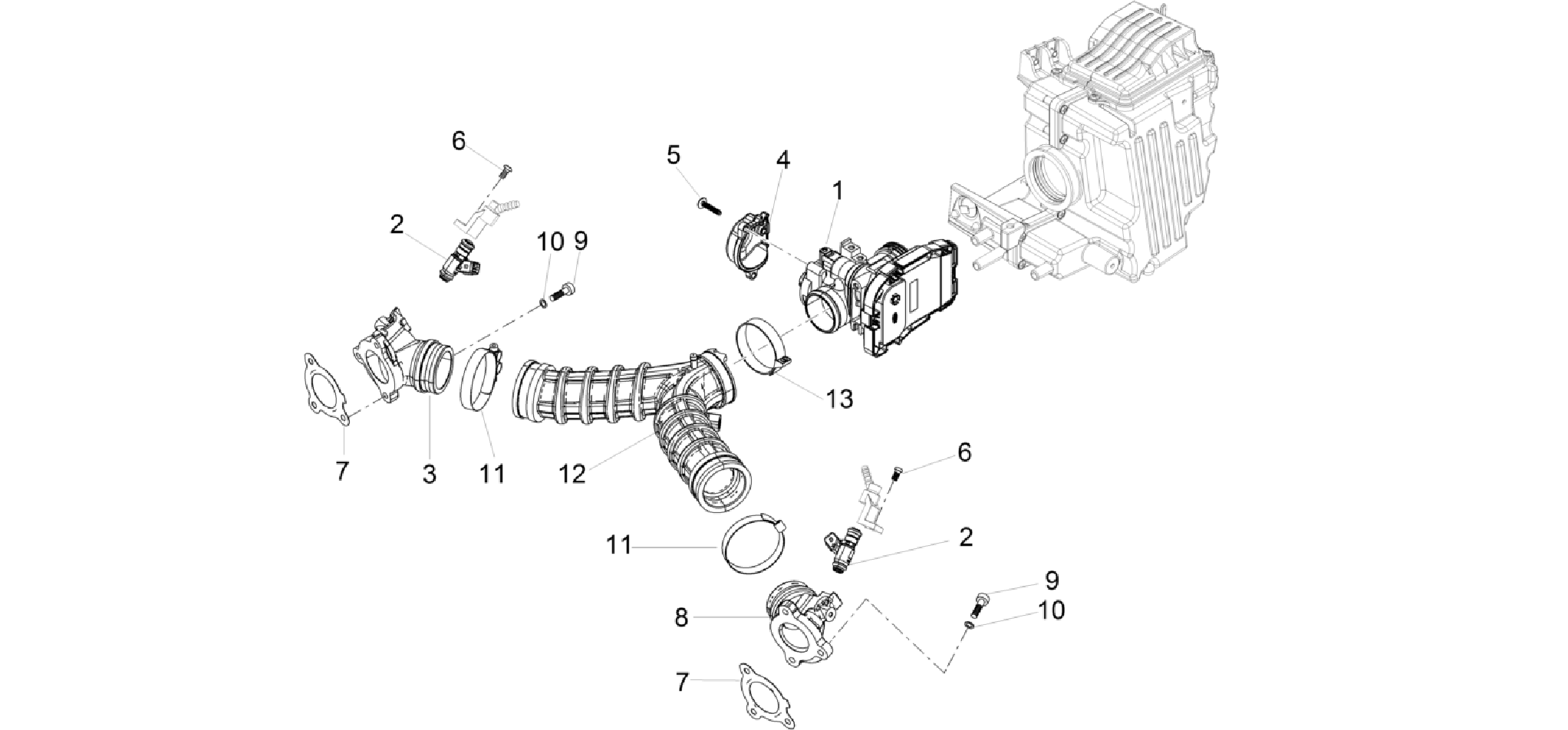 Throttle body