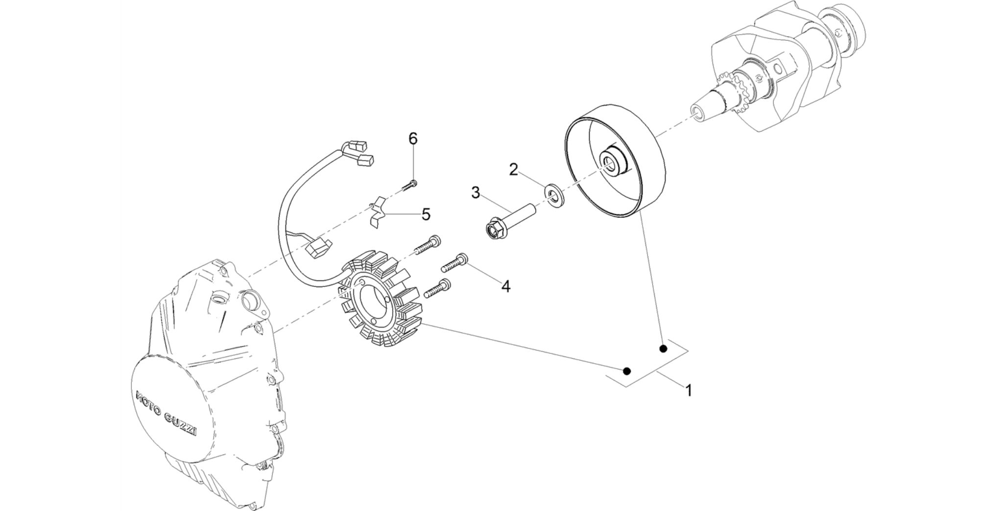 Cdi magneto assy / Ignition unit