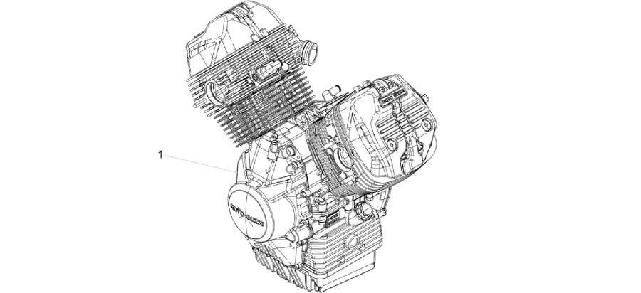 Engine-Completing part-Lever