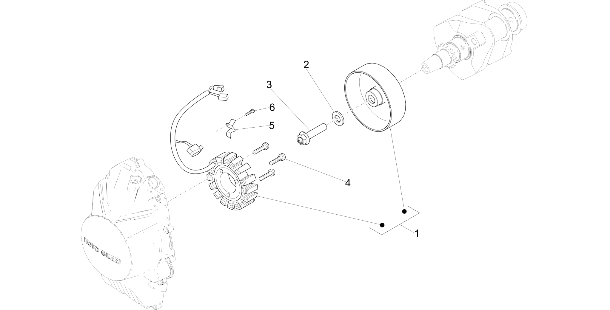 Cdi magneto assy / Ignition unit