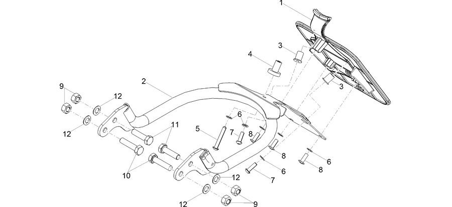 Rear body