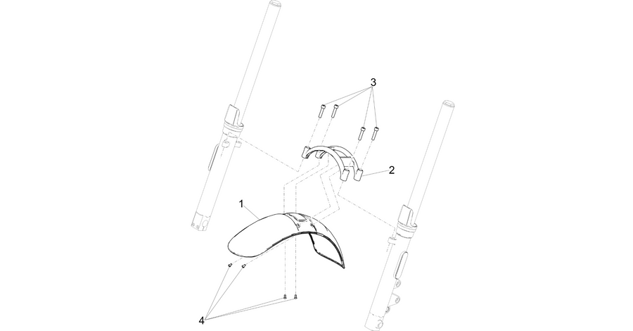Front mudguard-Pillar