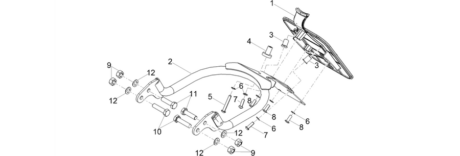 Rear body