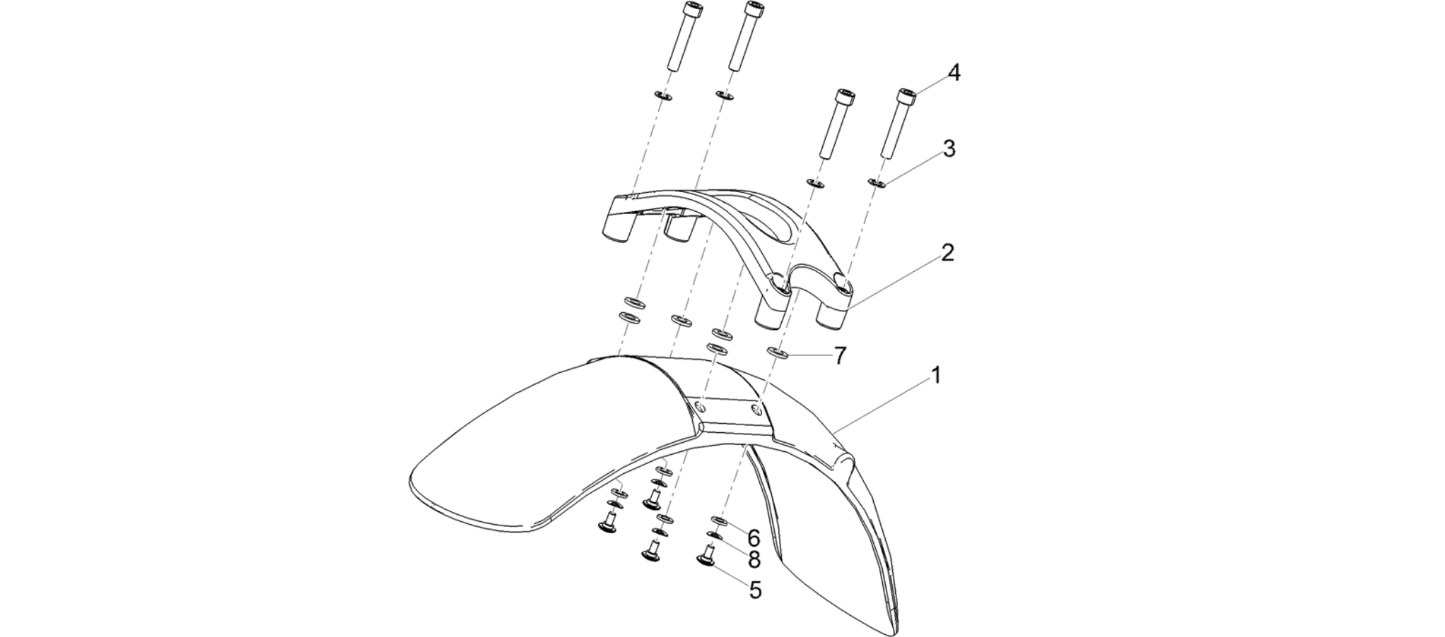 Front mudguard-Pillar
