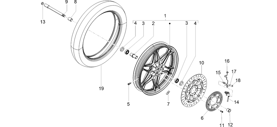 Front wheel