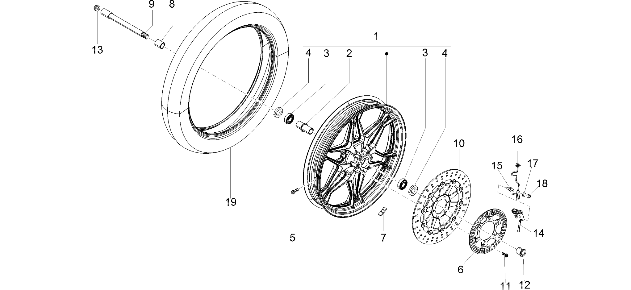 Front wheel