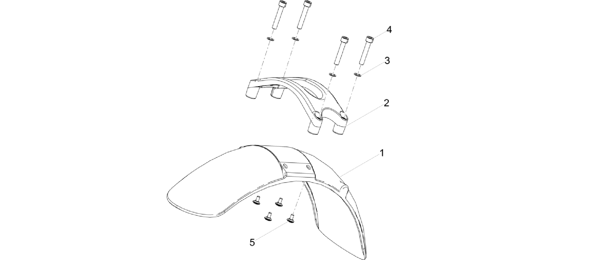 Front mudguard-Pillar