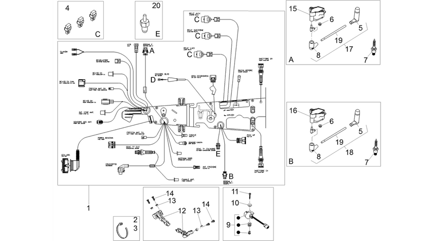 Central electrical system
