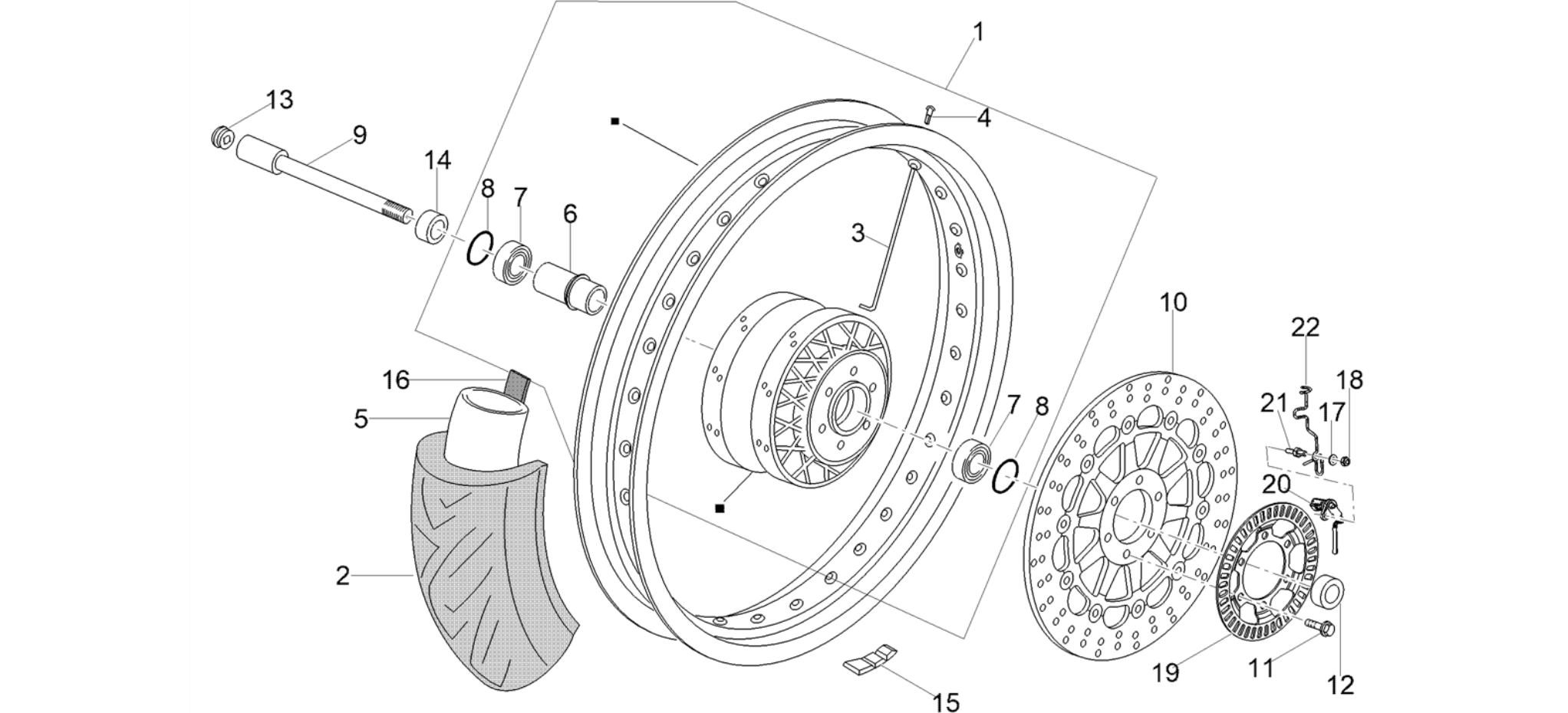 Front wheel