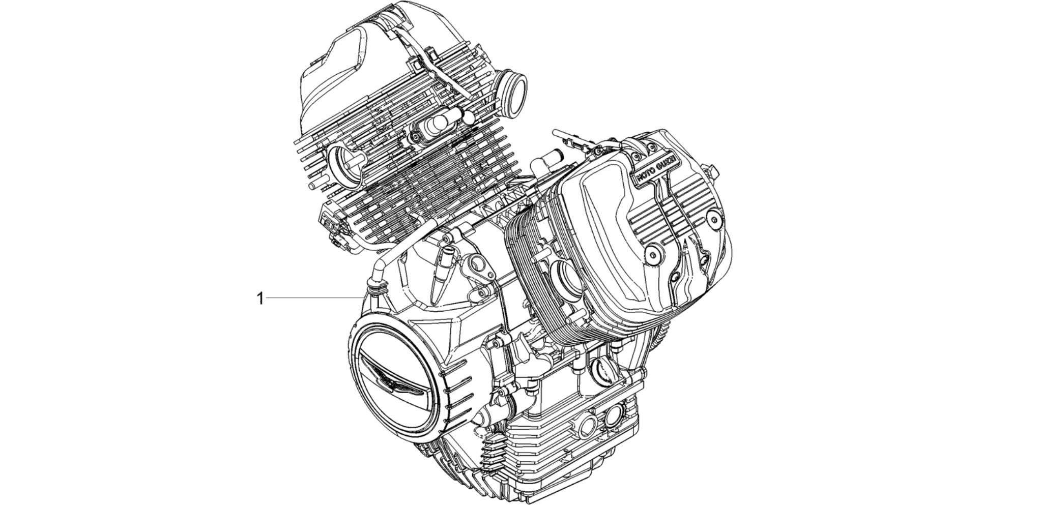 Engine-Completing part-Lever