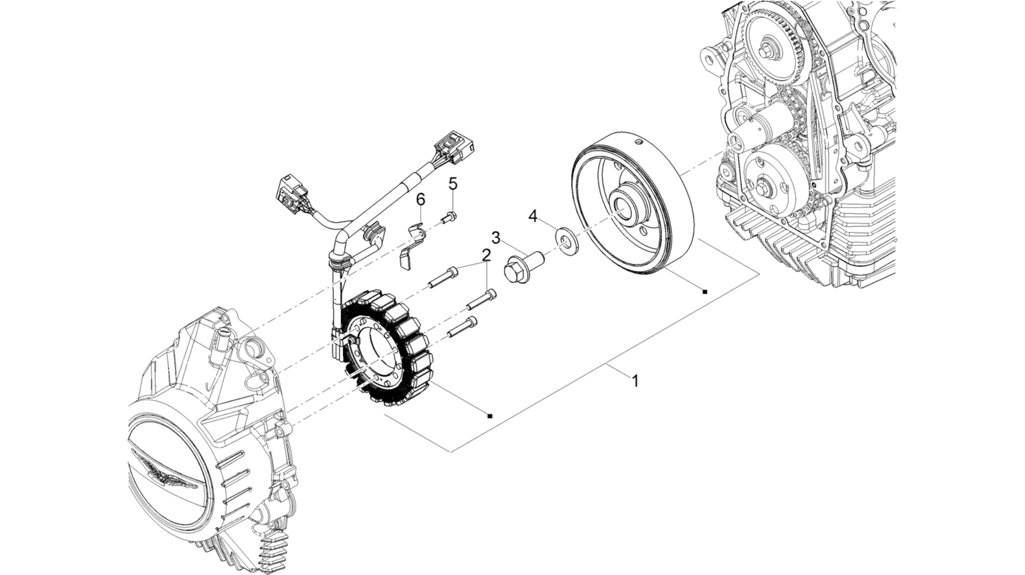 Cdi magneto assy / Ignition unit