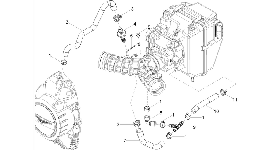 Blow-by system