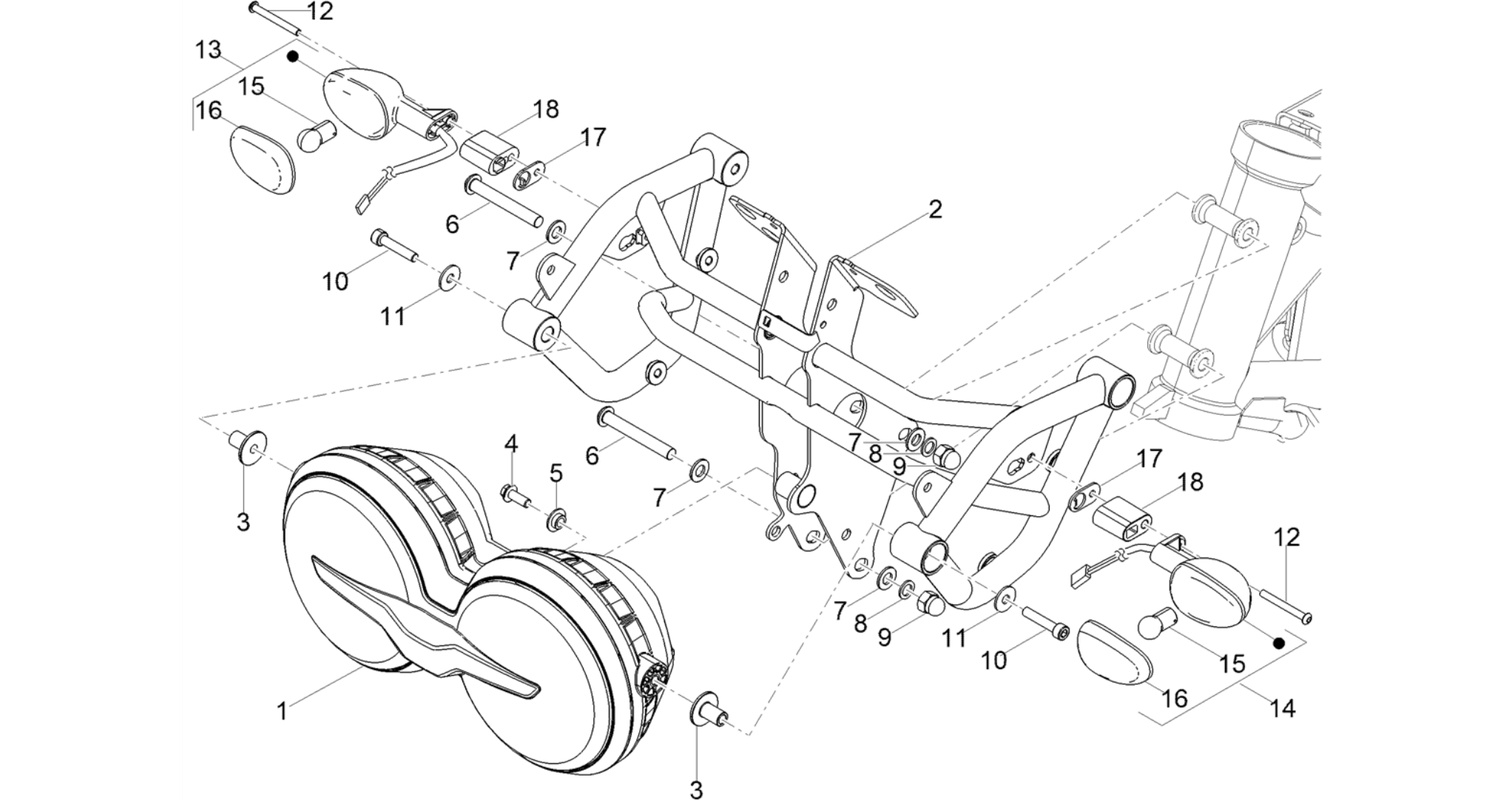 Front headlamps