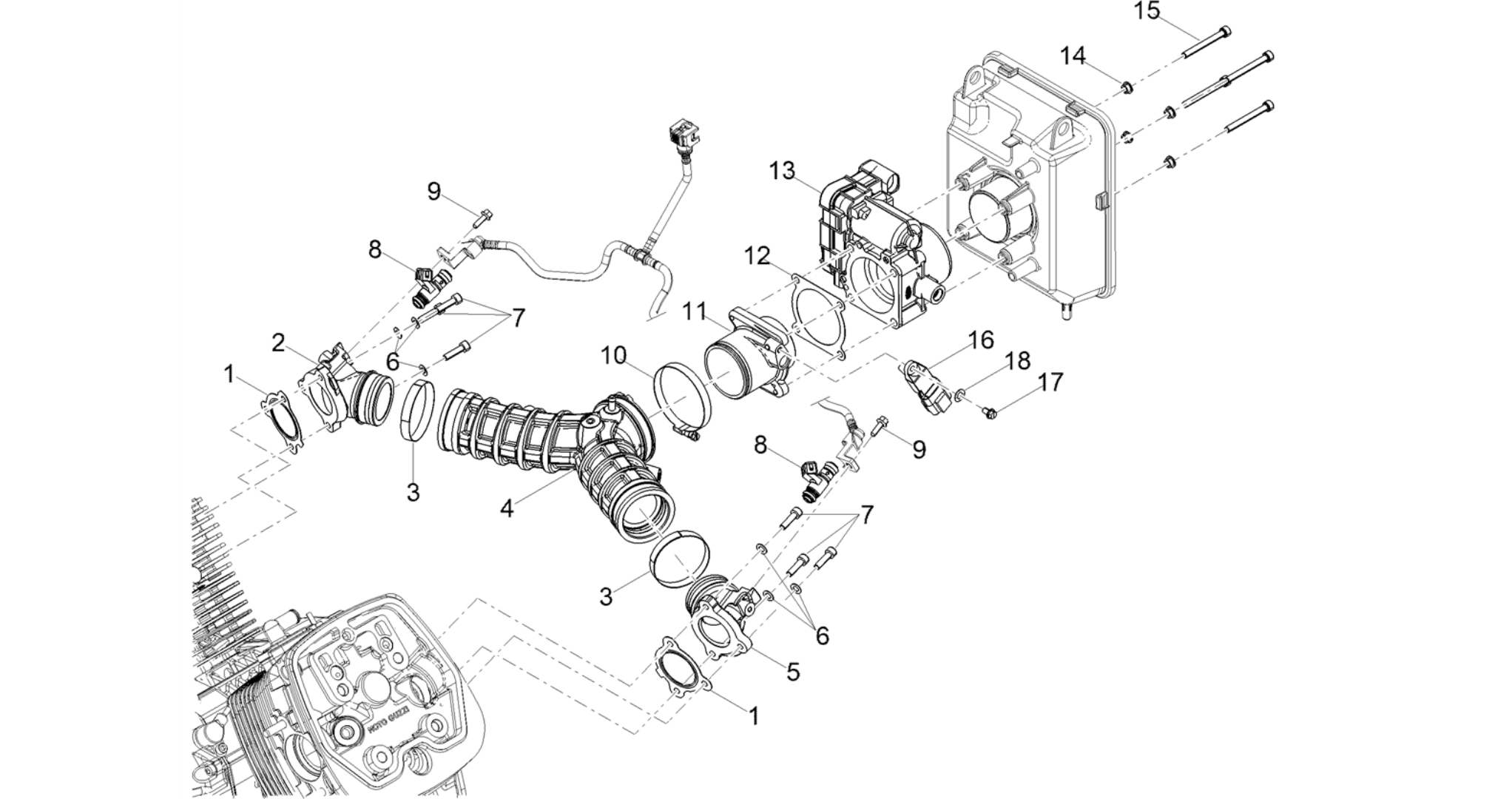 Throttle body