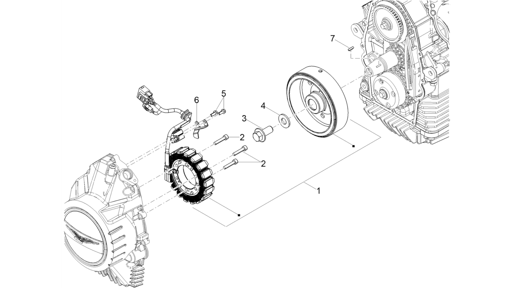 Cdi magneto assy / Ignition unit