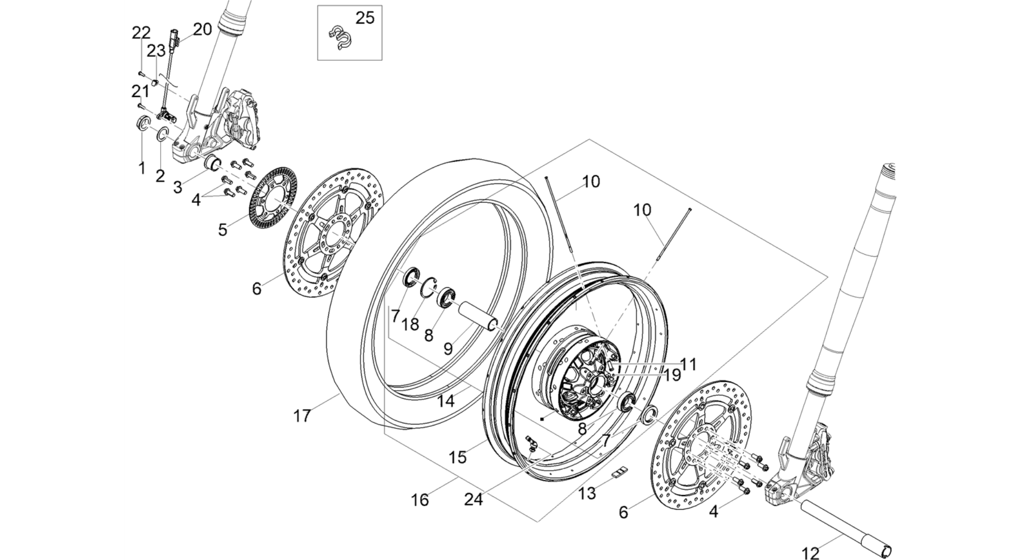 Front wheel