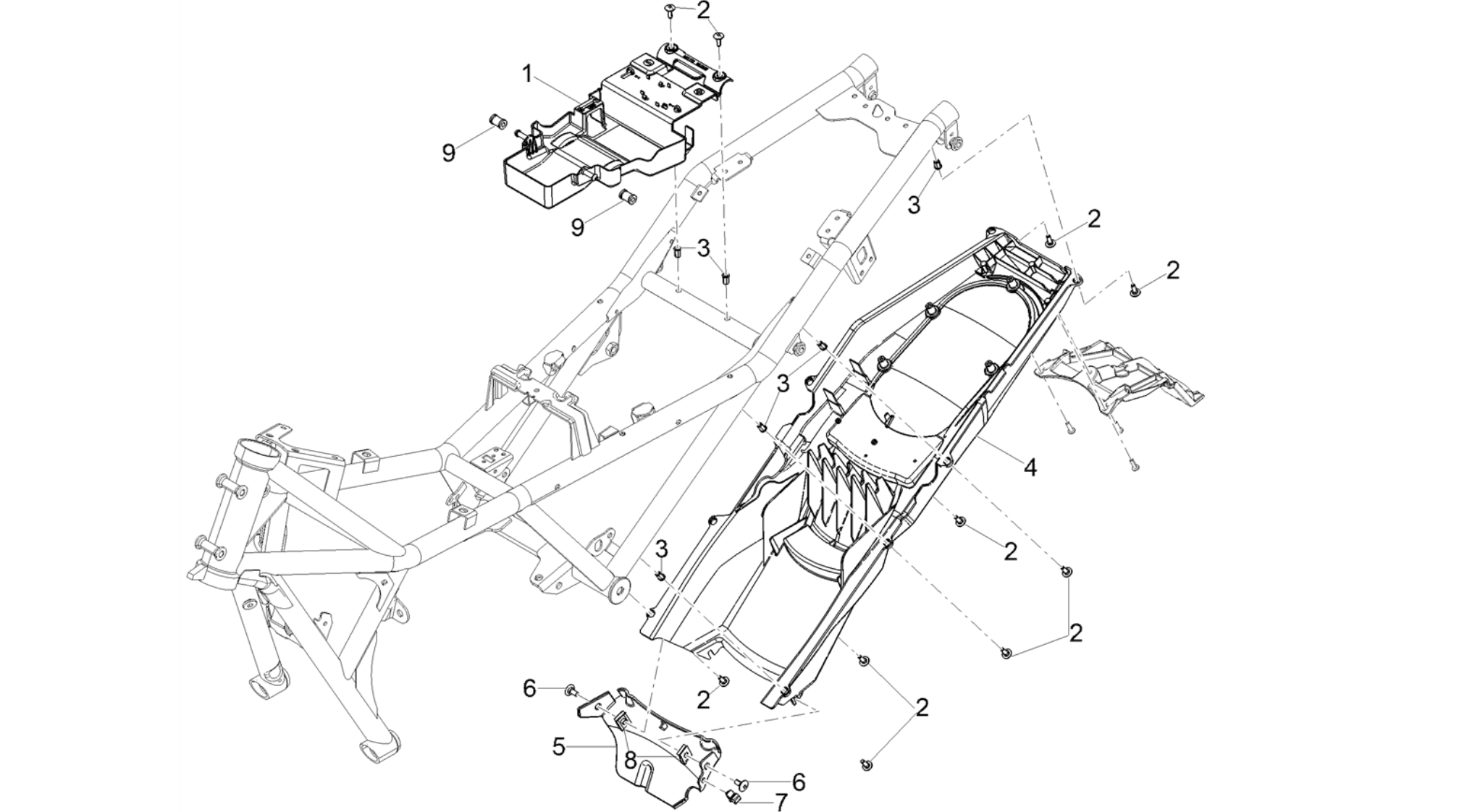 Saddle compartment