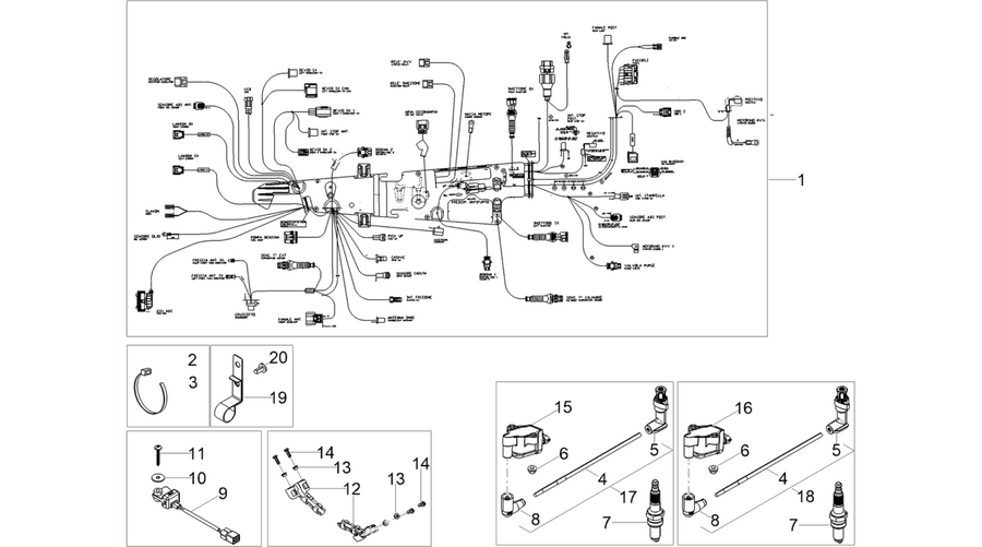 Central electrical system