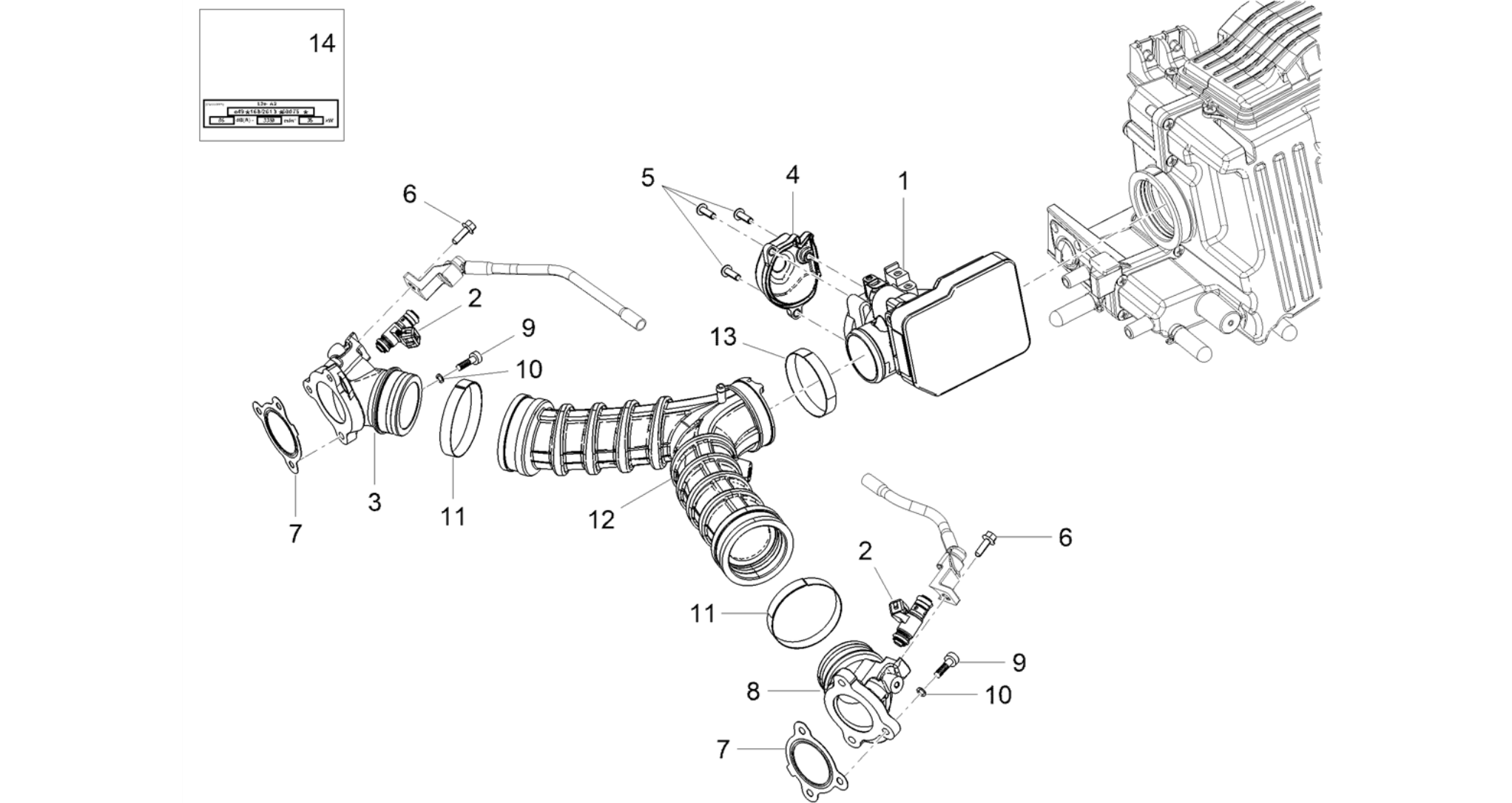 Throttle body