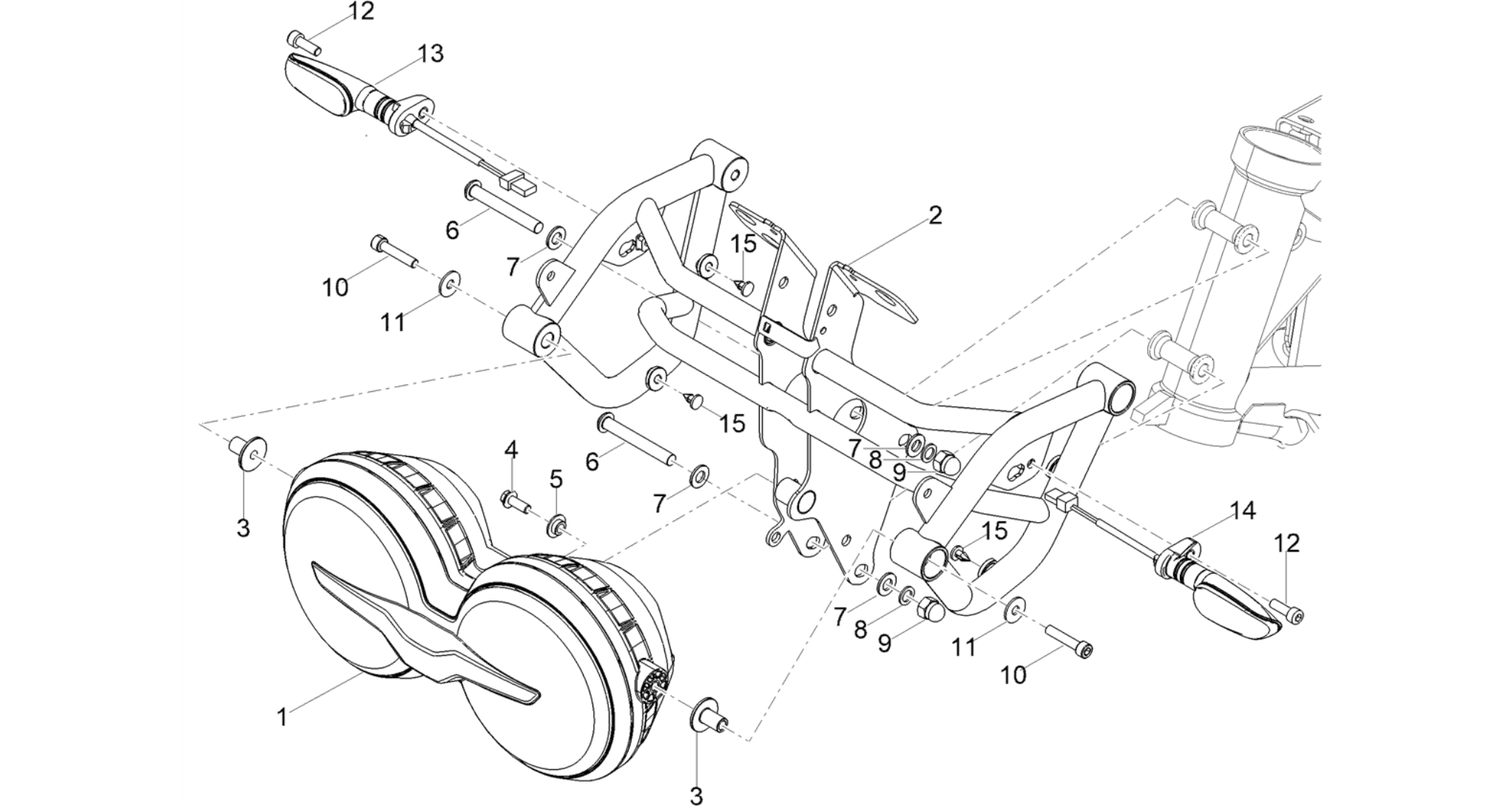 Front headlamps