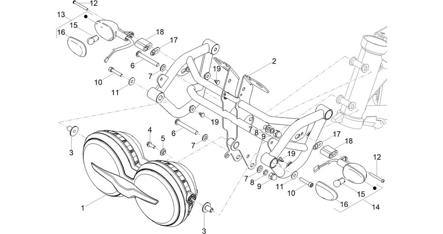 Front headlamps
