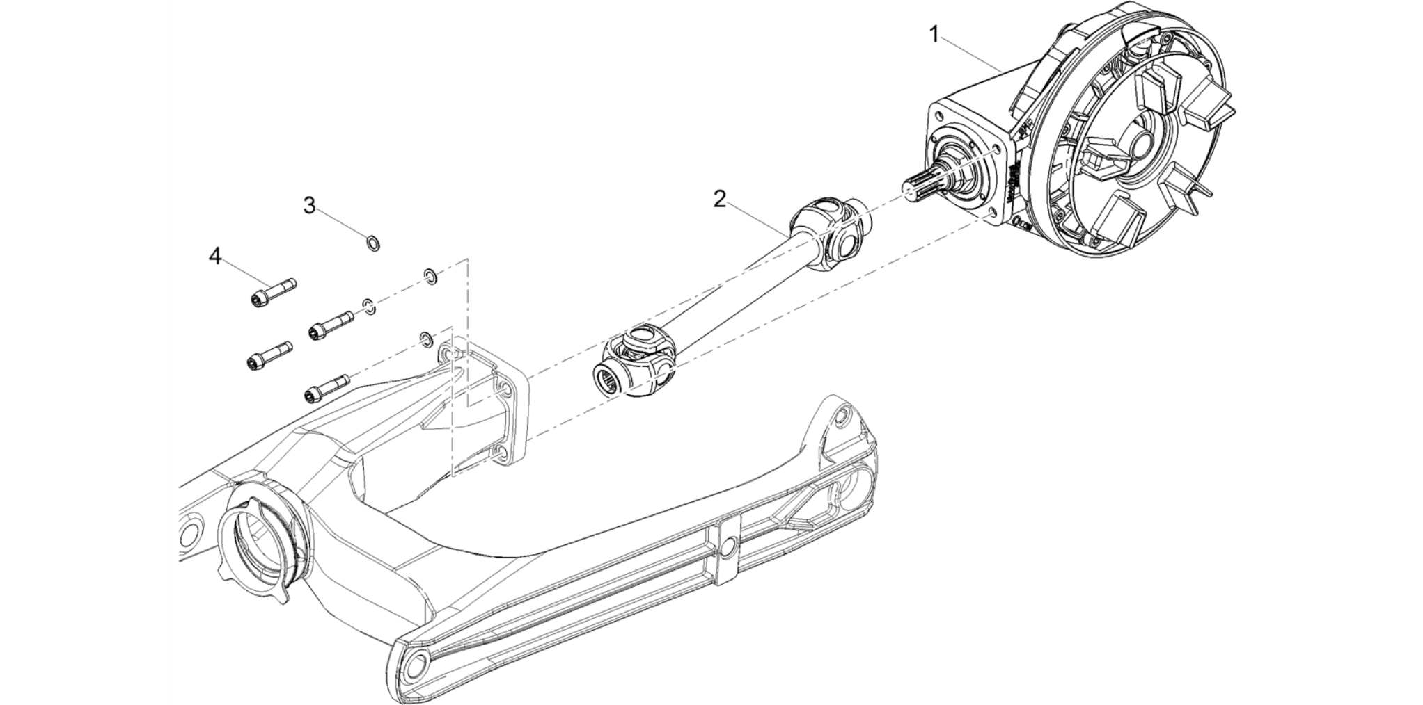 Rear transmission