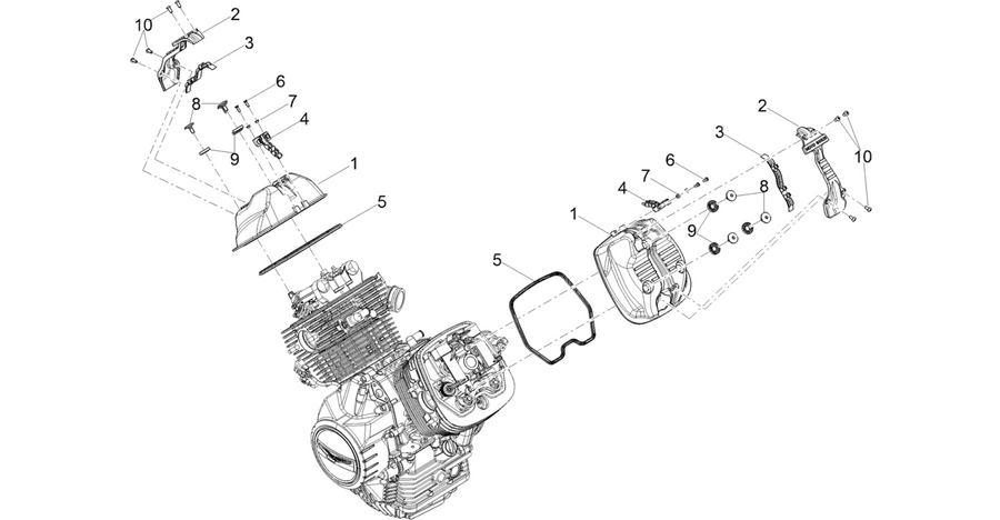 Cylinder head cover