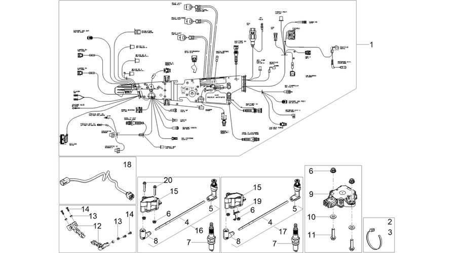 Central electrical system