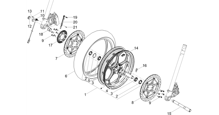 Front wheel