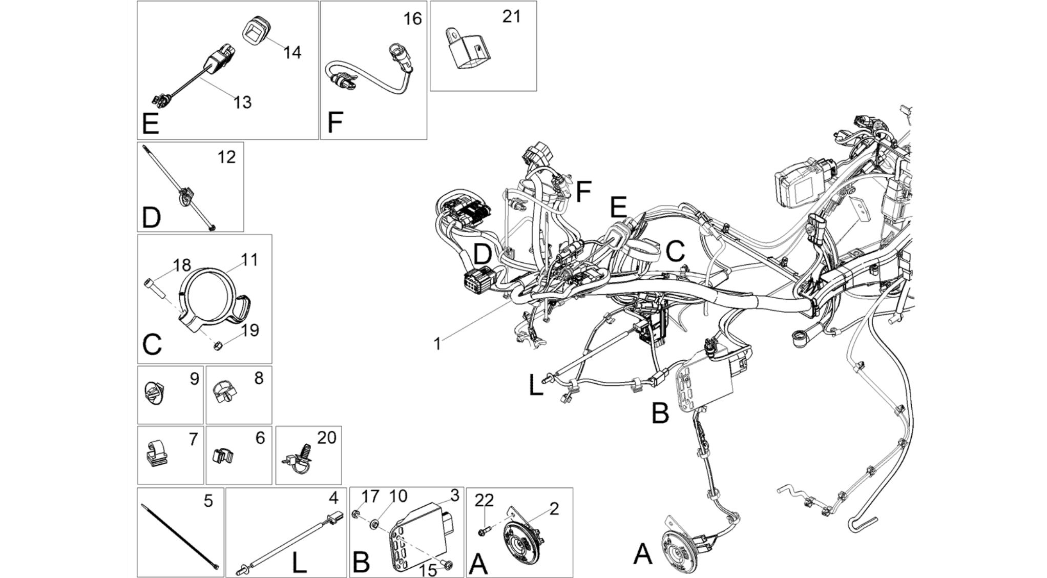 Front electrical system