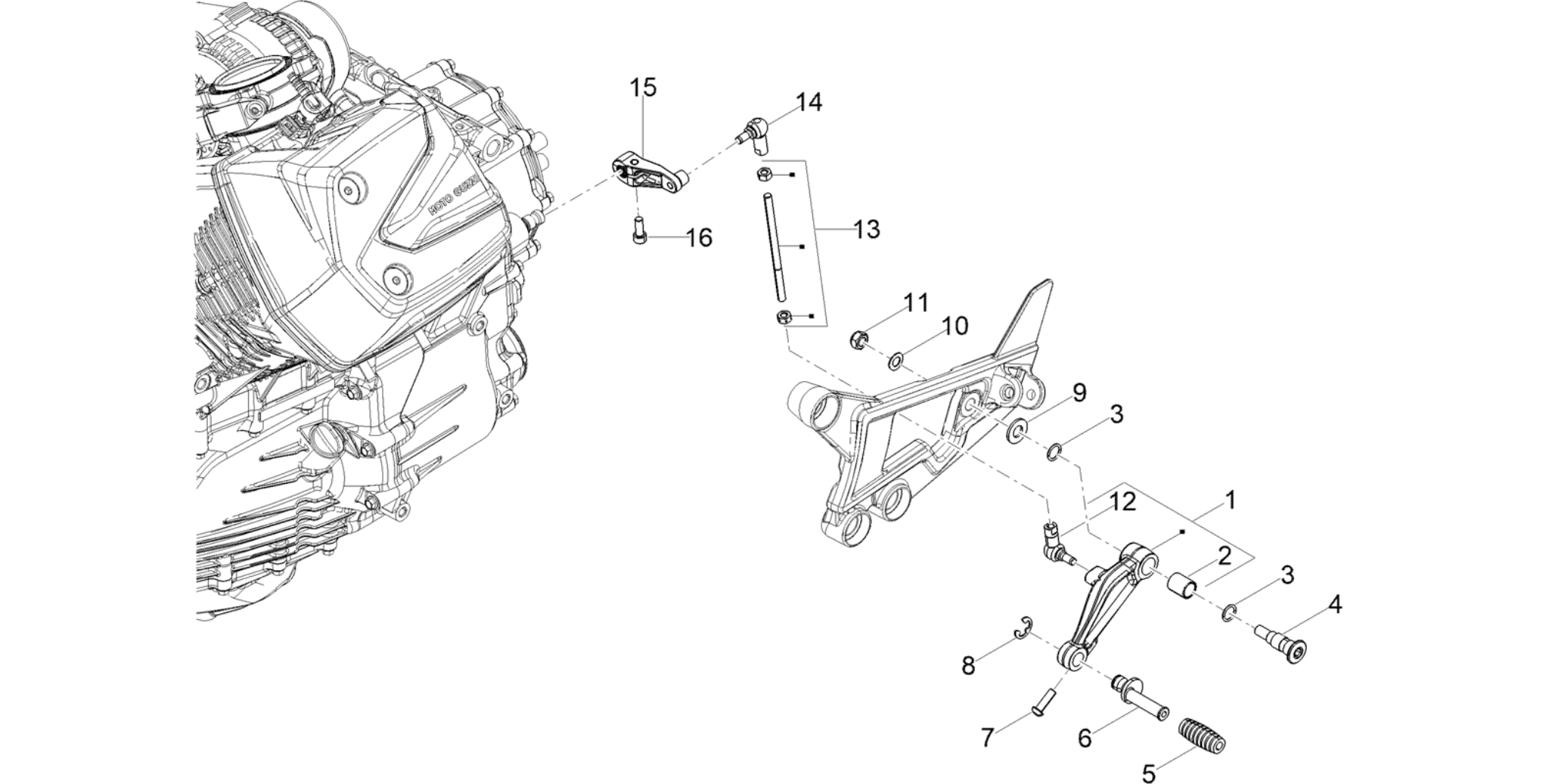 Internal gear selectors