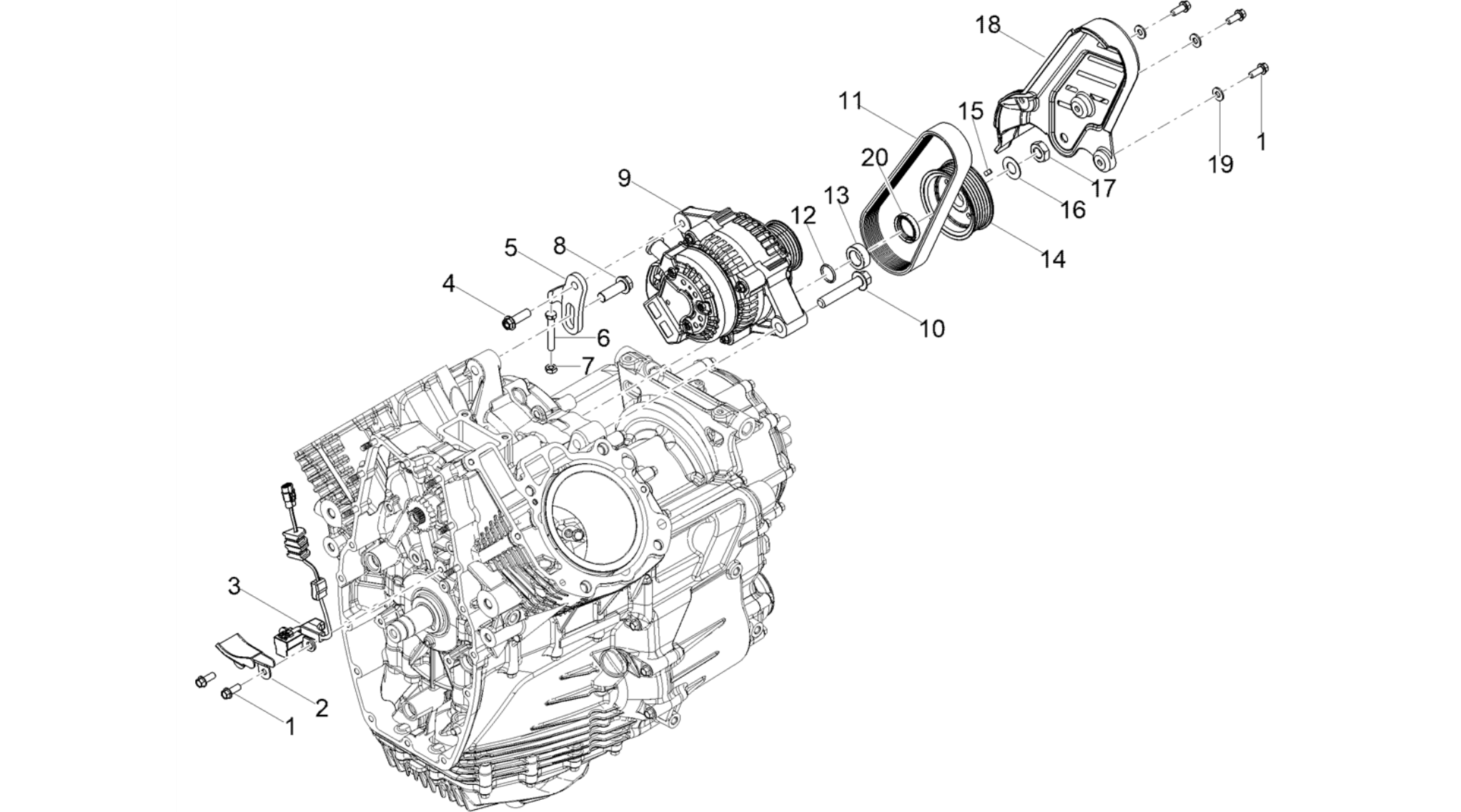 Cdi magneto assy / Ignition unit