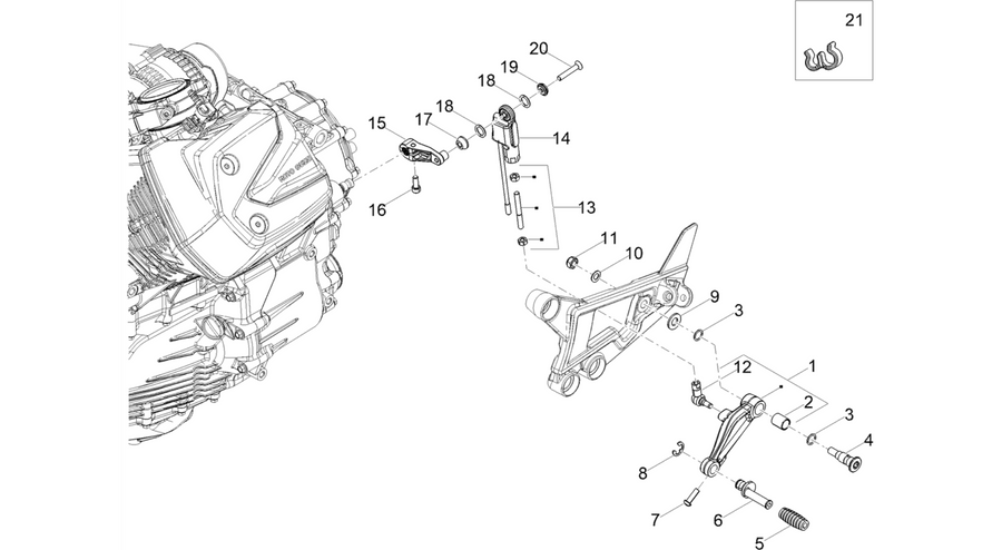 Internal gear selectors