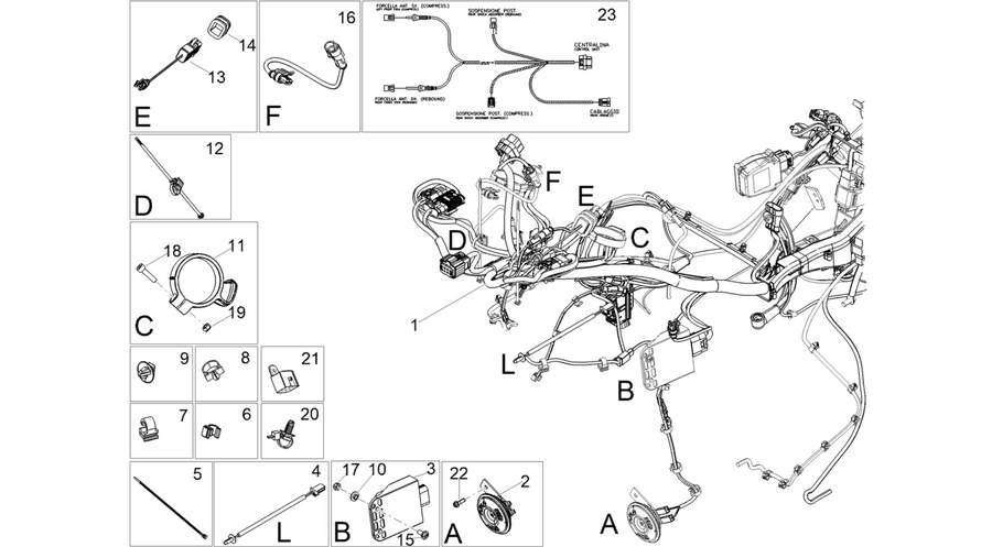 Front electrical system