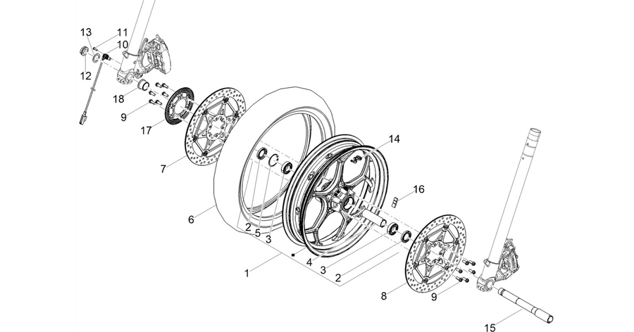 Front wheel