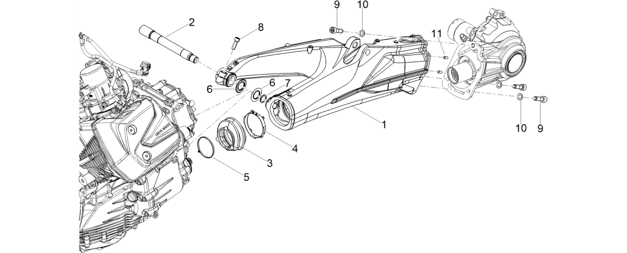 Swing arm