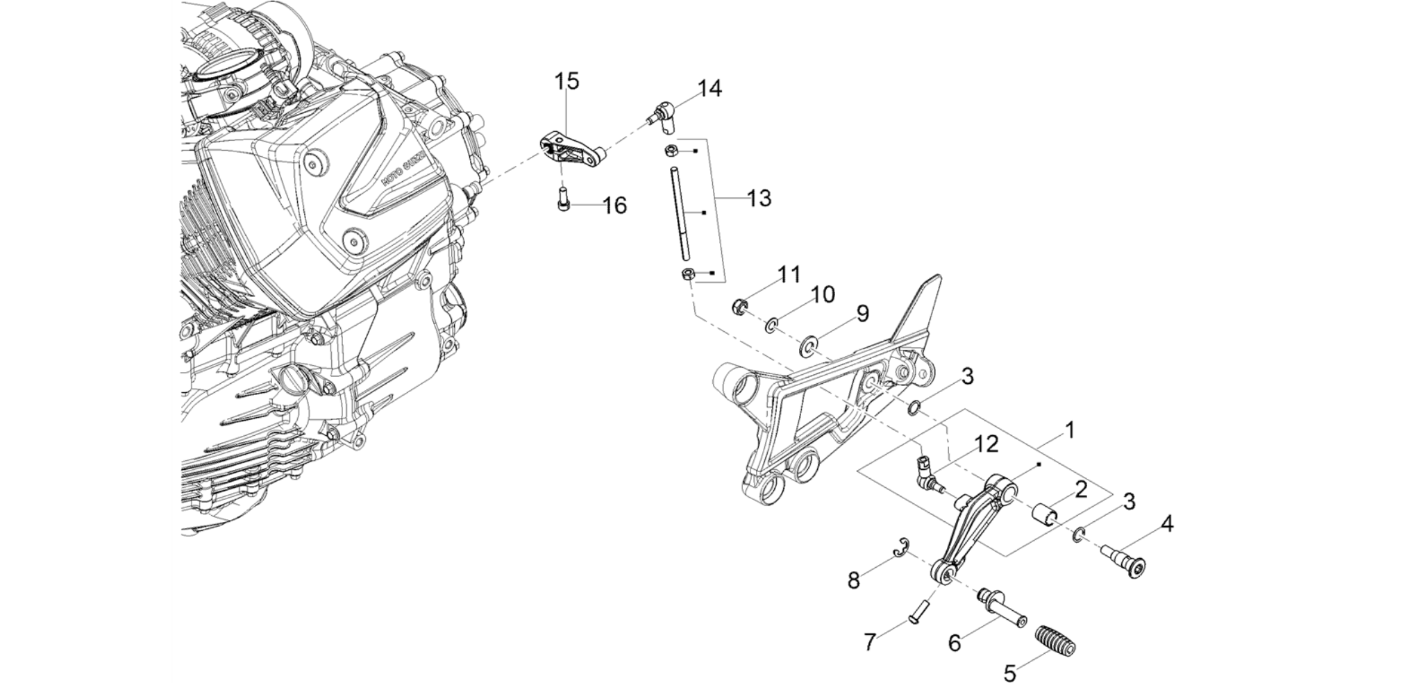 Internal gear selectors
