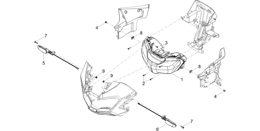 Front headlamps