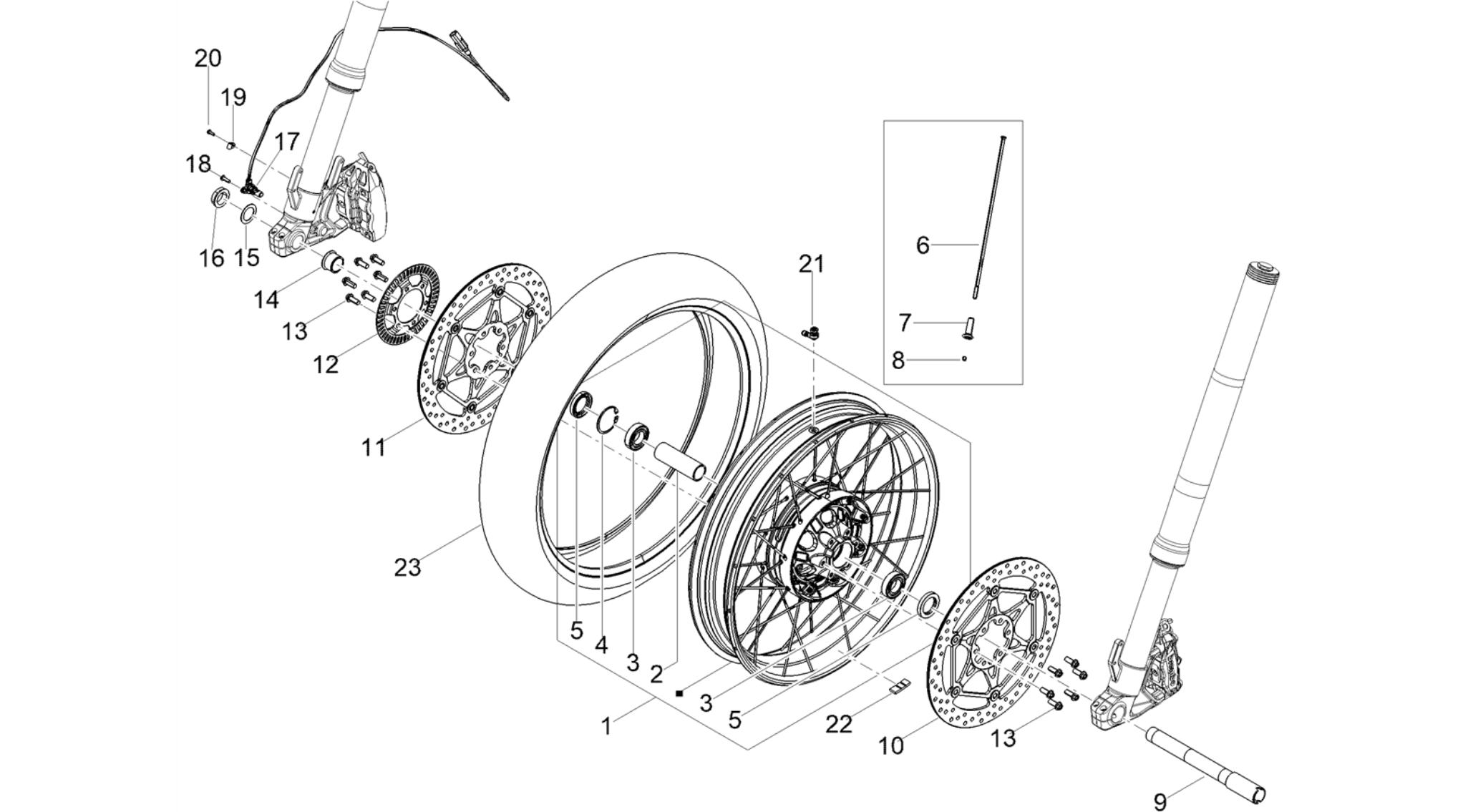 Front wheel