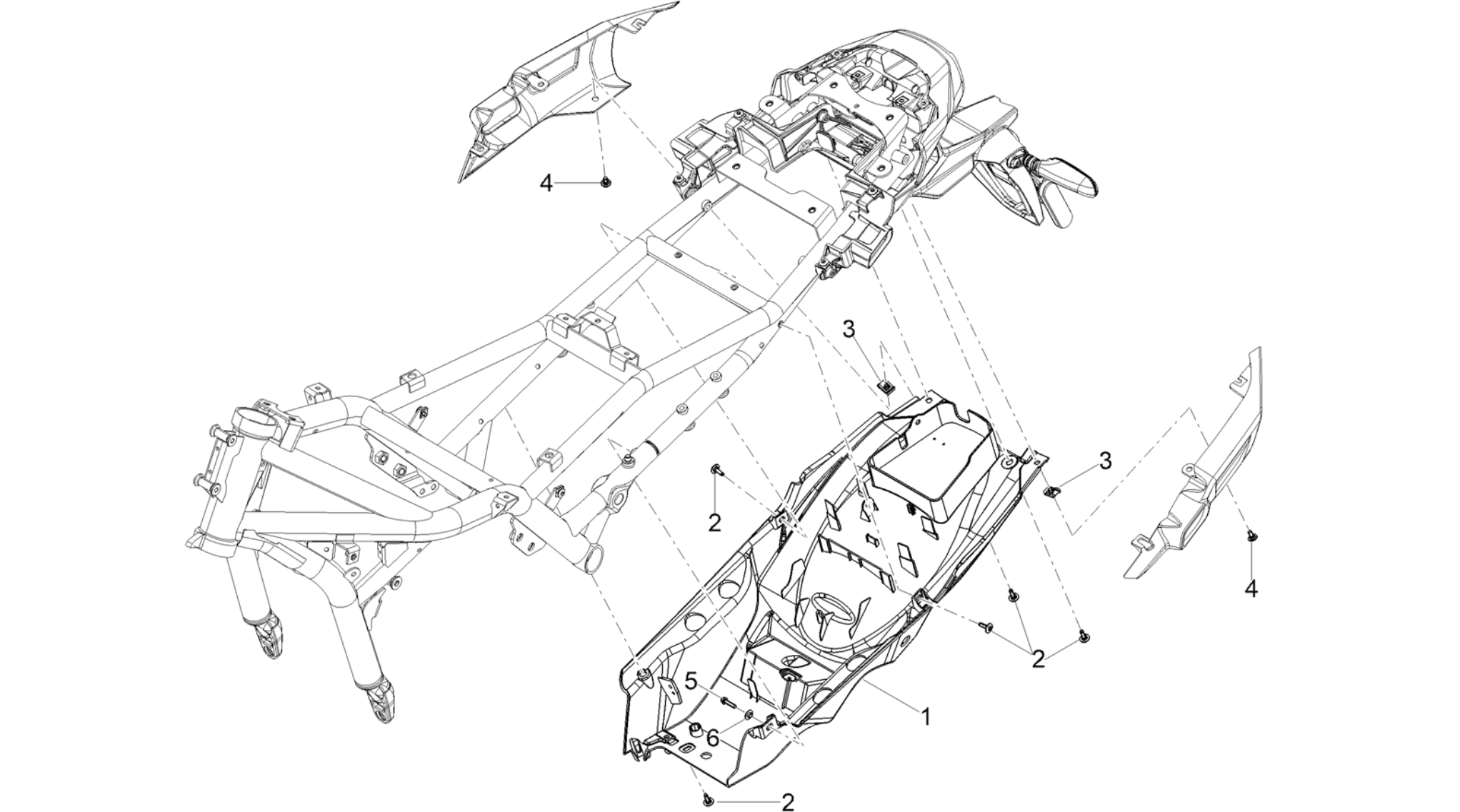 Saddle compartment