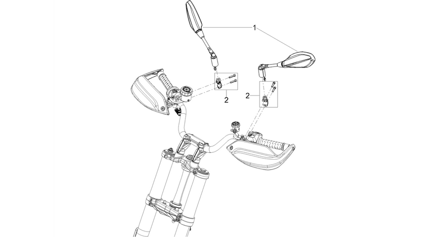 Driving mirror/s