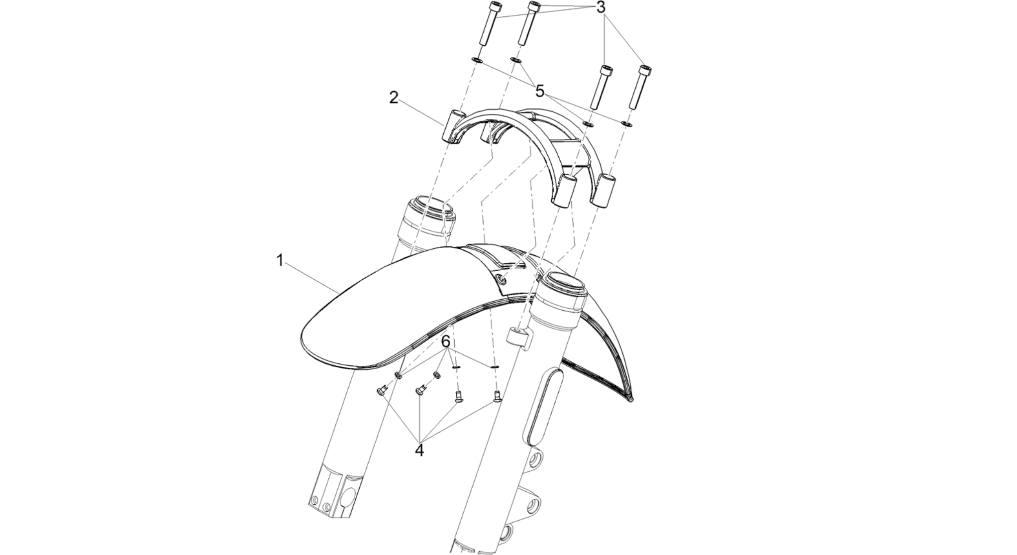 Front mudguard-Pillar