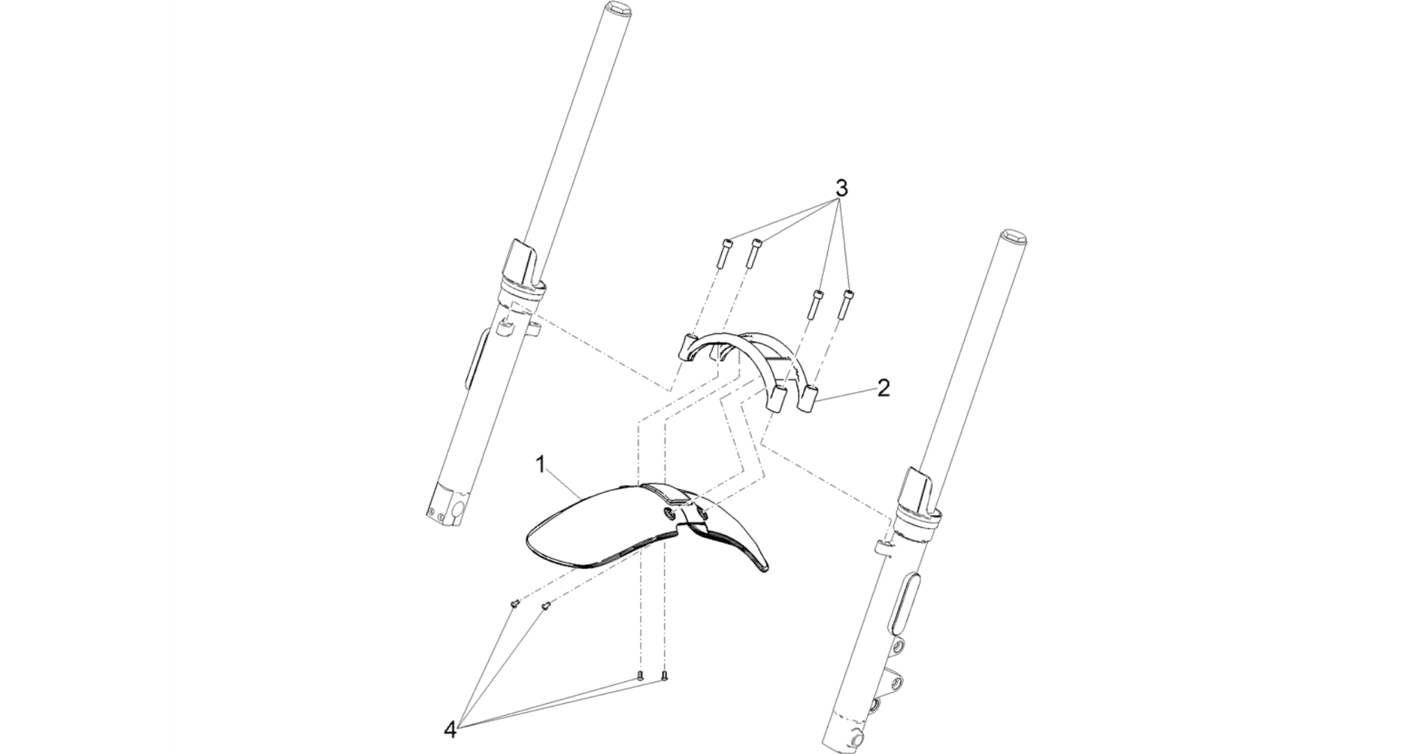 Front mudguard-Pillar