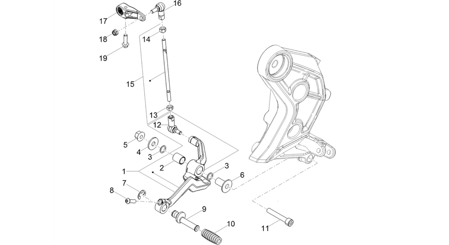 Internal gear selectors