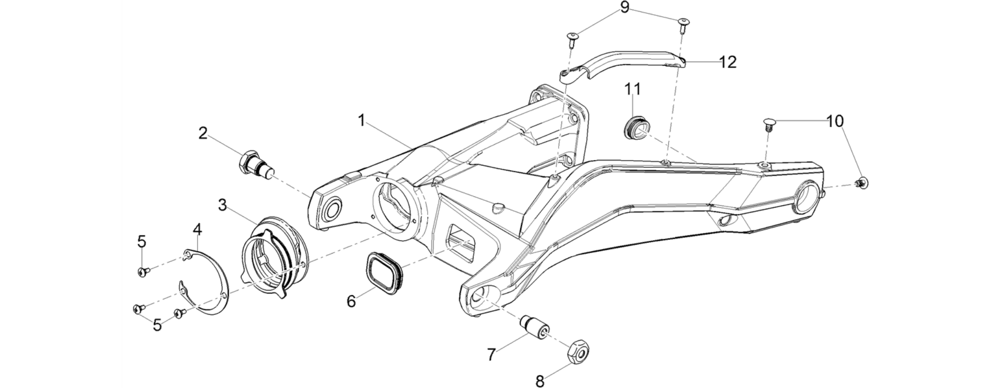 Swing arm