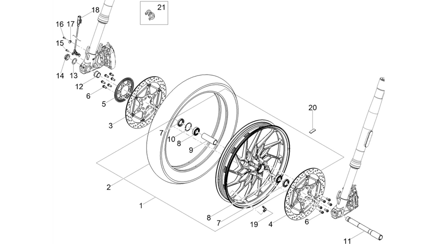 Front wheel