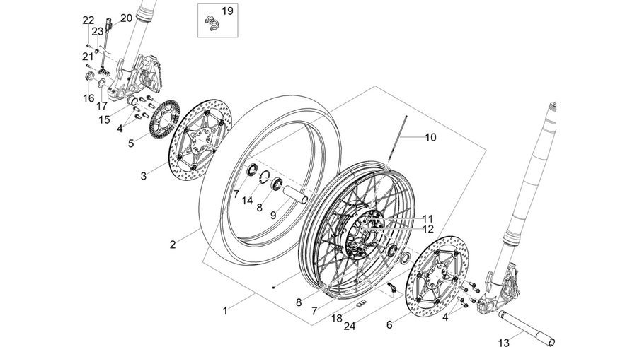 Front wheel