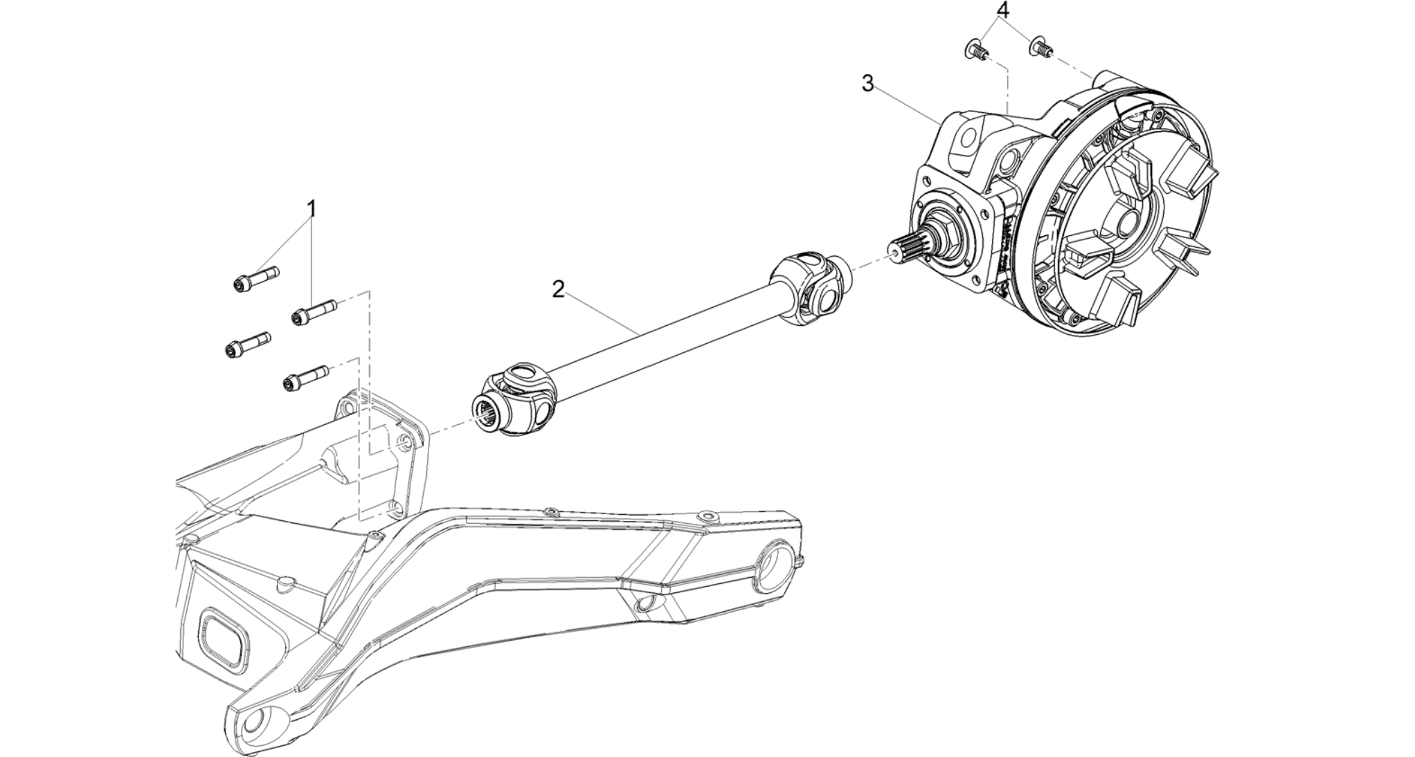 Rear transmission